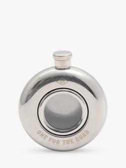 Gentlemen's Hardware One For The Road Stainless Steel Hip Flask - view 2, Multi