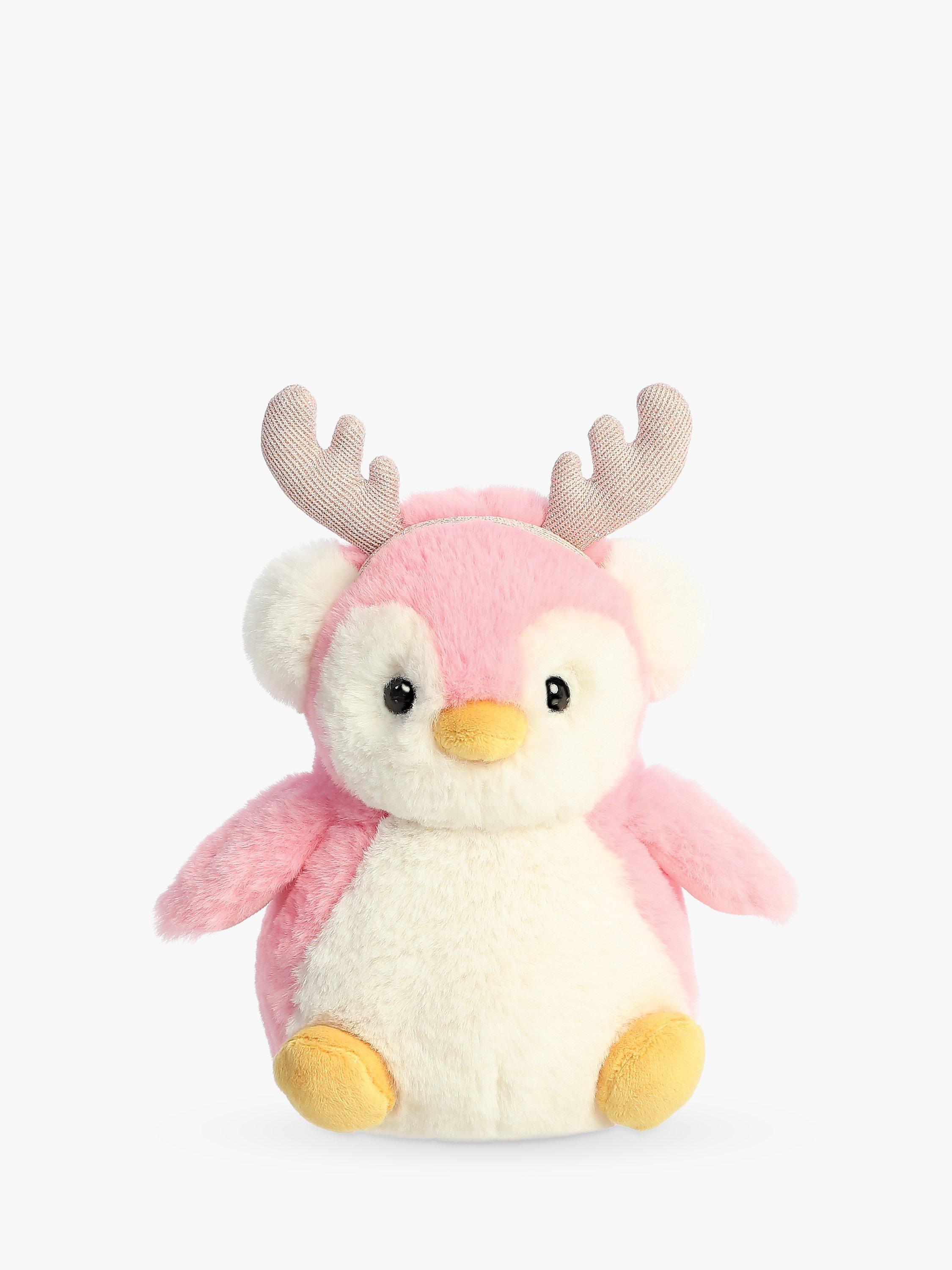 Aurora World Reindeer Antler Pom Pom Penguin