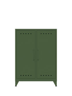 Bisley Fern Middle Sideboard, Olive Green