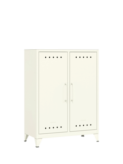 Bisley Fern Middle Sideboard - view 2, Traffic White