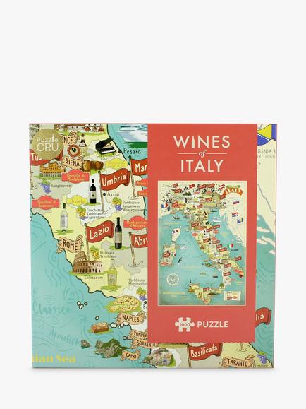Professor Puzzle Wines of Italy Jigsaw Puzzle, 1000 Pieces, Multi