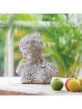 One.World Birkdale Bust Sculpture, H30cm, Natural Stone