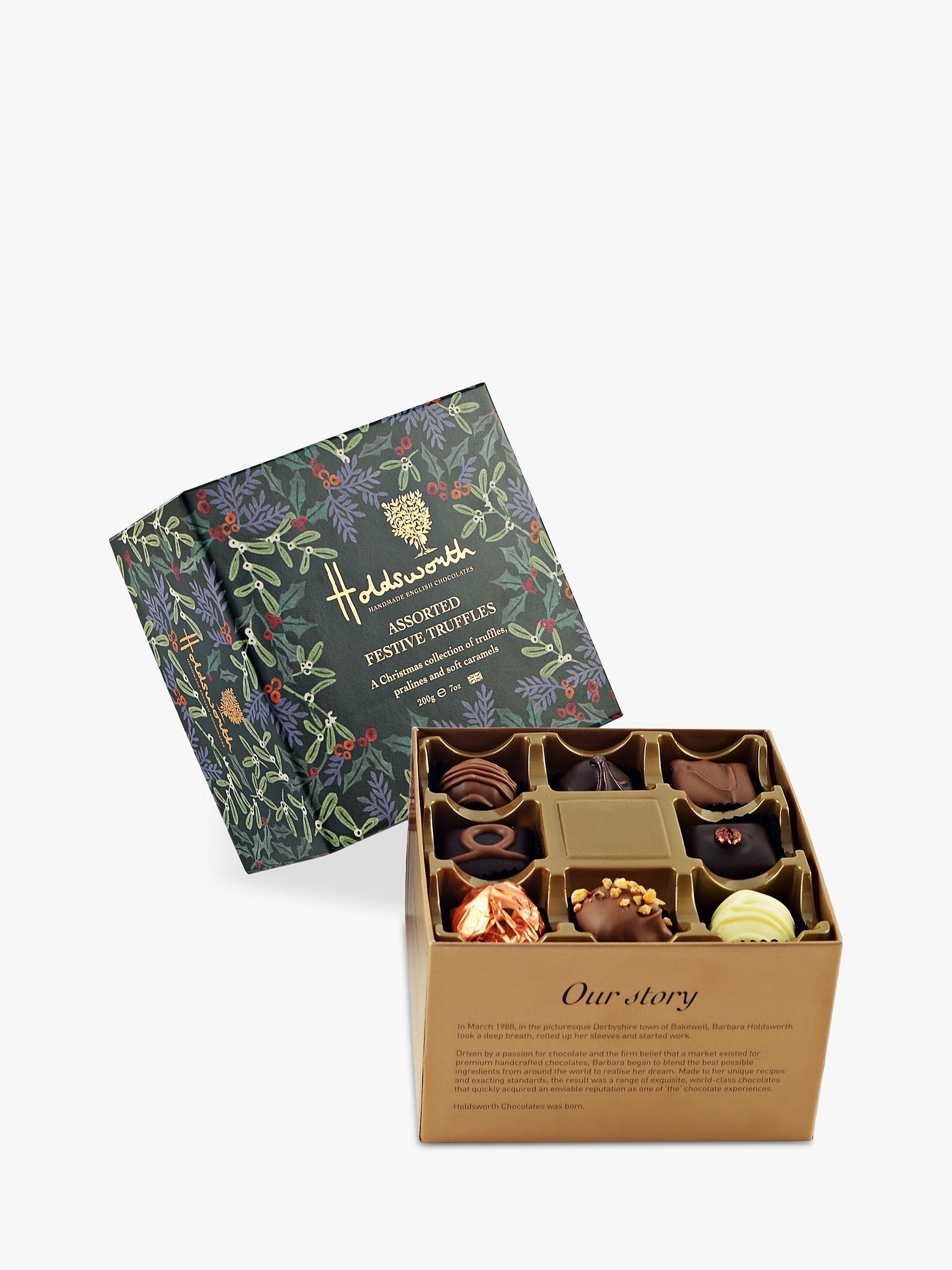 Holdsworth Assorted Festive Truffle Cube, 200g