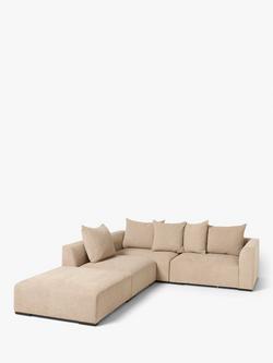John Lewis Tokyo Grand 5+ Seater LHF Corner Unit, Easy Clean Chunky Chenille, Easy Clean Chunky Chenille