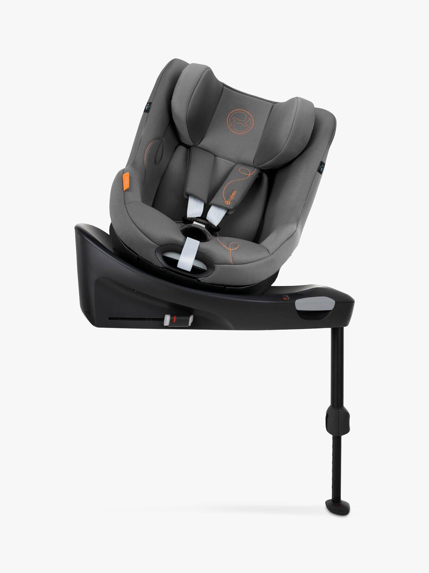 Sirona Gi i Size 360 Rotating ISOFIX Toddler Car Seat Lava Grey