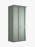 John Lewis Marlow 100cm Hinged Wardrobe, Sage Green