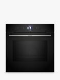 Bosch Series 8 HMG7764B1B Built In Electric Oven with Microwave Function, Black