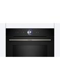 Bosch Series 8 HMG7764B1B Built In Electric Oven with Microwave Function, Black