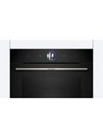 Bosch Series 8 HSG7364B1B Built In Electric Single Oven with Steam Function, Black