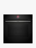 Bosch Series 8 HBG7741B1B Built-In Electric Self Cleaning Single Oven, Black