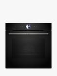 Bosch Series 8 HBG7764B1B Built-In Electric Self Cleaning Single Oven, Black