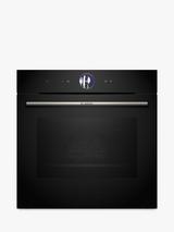 Bosch Series 8 HBG7764B1B Built-In Electric Self Cleaning Single Oven, Black