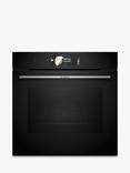 Bosch Series 8 HBG7784B1 Built-In Electric Self Cleaning Single Oven, Black