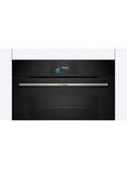Bosch Series 8 CSG7584B1 Built In Compact Oven with Steam Function, Black