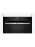 Bosch Series 8 CSG7584B1 Built In Compact Oven with Steam Function, Black