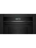 Siemens iQ700 HB776G1B1B Built-In Pyrolitic Self Cleaning Electric Oven, Black
