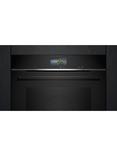 Siemens iQ7+ HB776G1B1B Built-In Pyrolitic Self Cleaning Electric Oven, Black