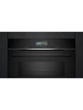 Siemens iQ700 HM776G1B1B Built In Electric Oven with Microwave Function, Black