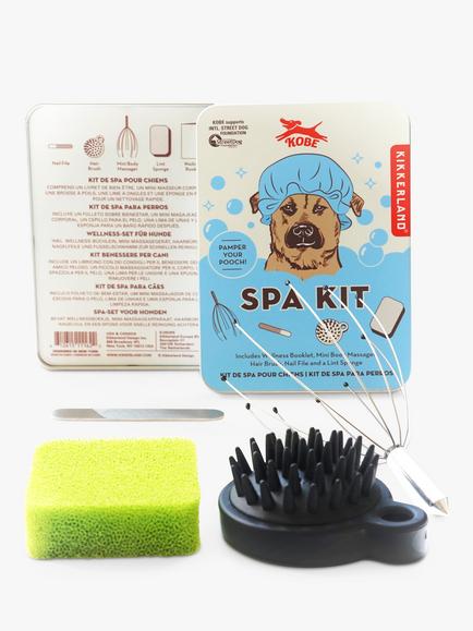 Kikkerland Kobe Dog Spa Kit - view 2, Multi
