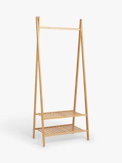 John Lewis Clothes Rail, FSC-Certified (Bamboo), Natural, Bamboo