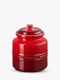 Le Creuset Stoneware Biscuit/Cookie Jar, 2.4L, Cerise, Cerise