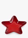 Le Creuset Stoneware Star Plate, 20cm, Cerise