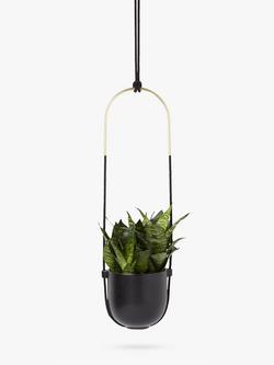 Umbra Bolo Hanging Planter, Black