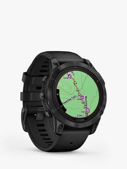 Garmin fēnix 7 Pro Solar GPS, 47mm, Multisport Smartwatch, Graphite - view 2, Black