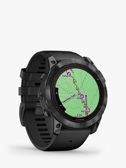 Garmin fēnix 7X Pro Solar GPS, 51mm, Multisport Smartwatch, Black - view 2, Black