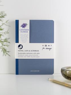 VENT for Change A5 Succeed Lavender Notebook, Blue, Multi