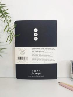 VENT for Change A5 ReClaim Notebook - view 2, Black