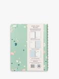 Busy B A5 Busy Life Terazzo 2024 Diary, Teal/Multi