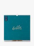 Busy B Family Spot 2024 Calendar, Teal