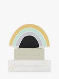 John Lewis Baby Rainbow Birth Countdown Block, Multi