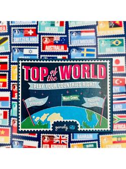 Gamely Top of the World Card Game - view 2, Multi
