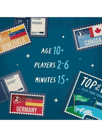 Gamely Top of the World Card Game - view 2, Multi