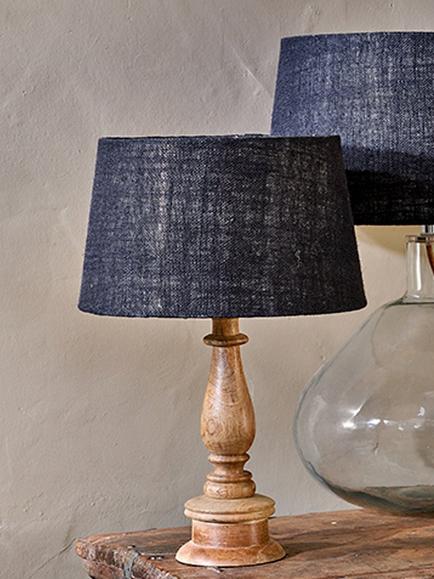 Nkuku Dia Jute Lampshade, Ink
