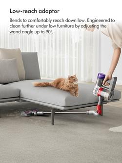 Dyson Low-Reach Adaptor, Grey/Red - view 2, Grey/Red