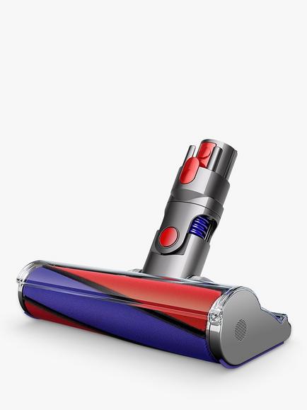 Dyson Fluffy Cleaner Head, Grey/Red/Purple, Grey/Red/Purple