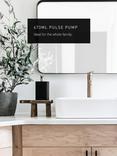 simplehumanPulse Pump Soap Dispenser, Matte Black Steel, 473ml