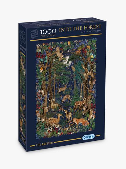 Gibsons Into The Forest Jigsaw Puzzle, 1000 Pieces, Multi