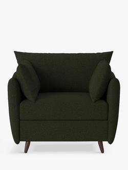 Swyft Model 08 Small 1 Seater Single Sofa Bed, Boucle Fern