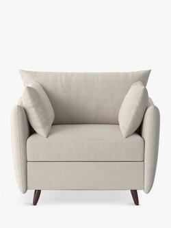 Swyft Model 08 Small 1 Seater Single Sofa Bed, Boucle Ivory