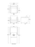Swyft Model 08 Small 1 Seater Single Sofa Bed, Boucle Ivory