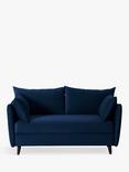 Swyft Model 08 Medium 2 Seater Double Sofa Bed, Eco-velvet Indigo1