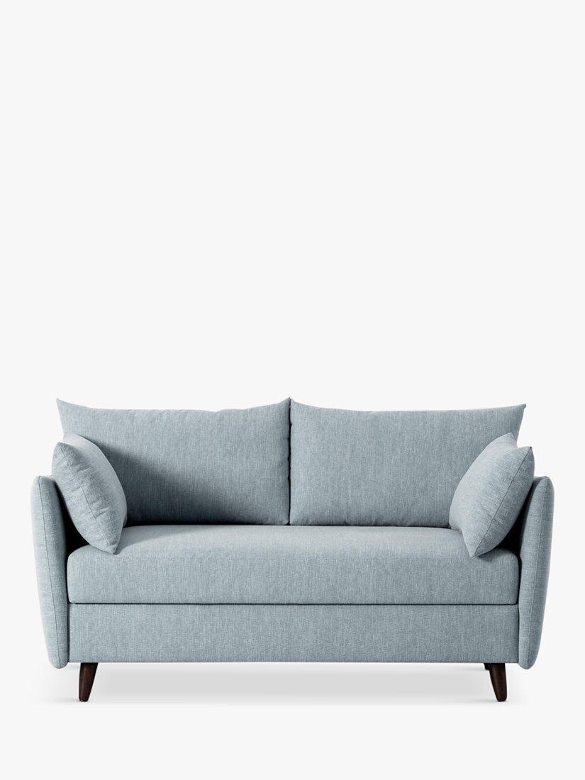 Model 08 Range, Swyft Model 08 Medium 2 Seater Double Sofa Bed, Linen Seaglass