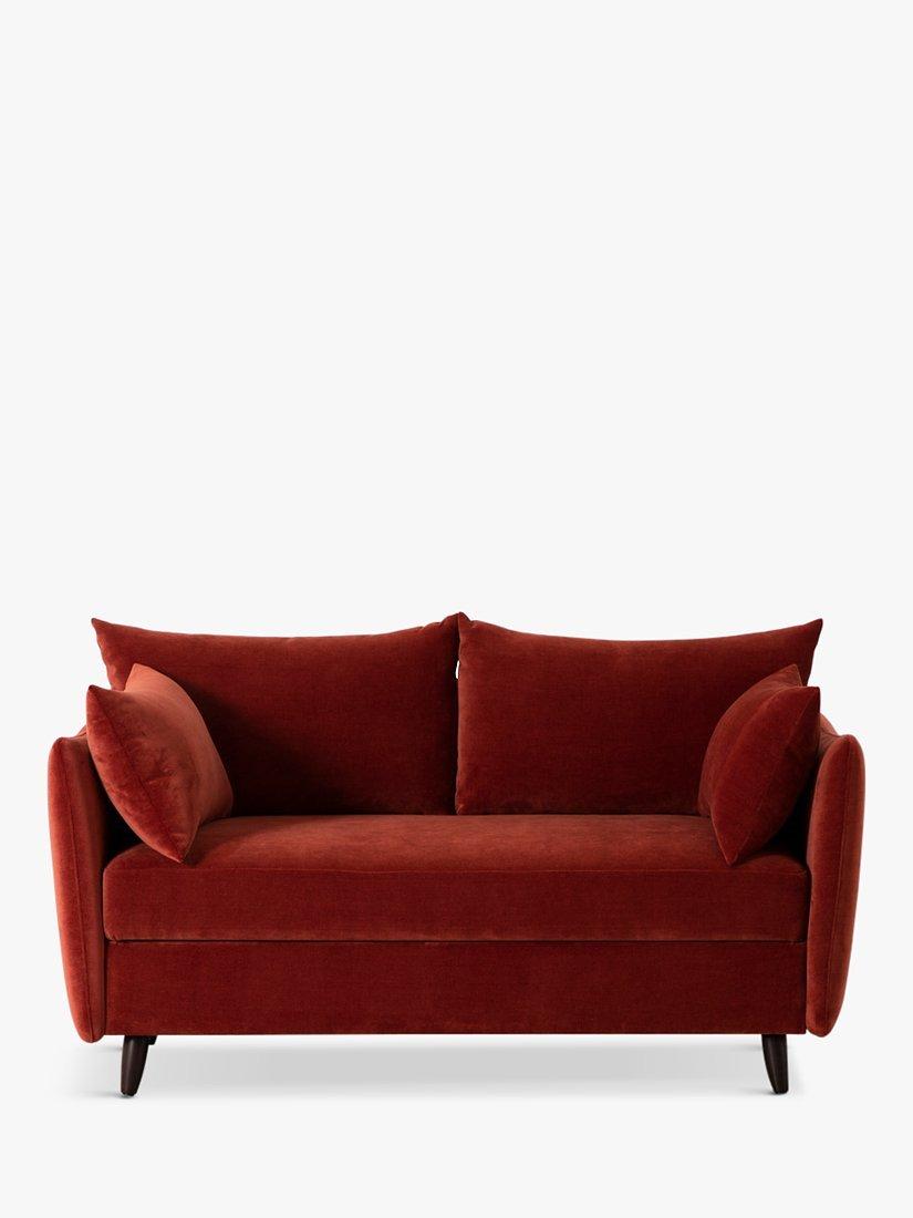 Model 08 Range, Swyft Model 08 Medium 2 Seater Double Sofa Bed, Chenille Harissa