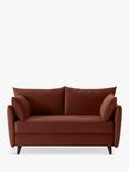 Swyft Model 08 Medium 2 Seater Double Sofa Bed, Velvet Brick