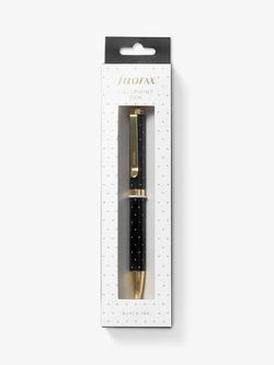 Filofax Moonlight Ballpoint Pen, Black - view 2, Black