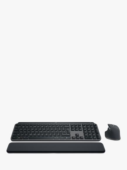 Logitech MX Keys S Combo Keyboard & Mouse, Graphite, Graphite